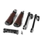 Wooden Camera - Rosette Handle Kit (Brown Leather)