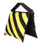 Black and Yellow Weighted Sand Bag