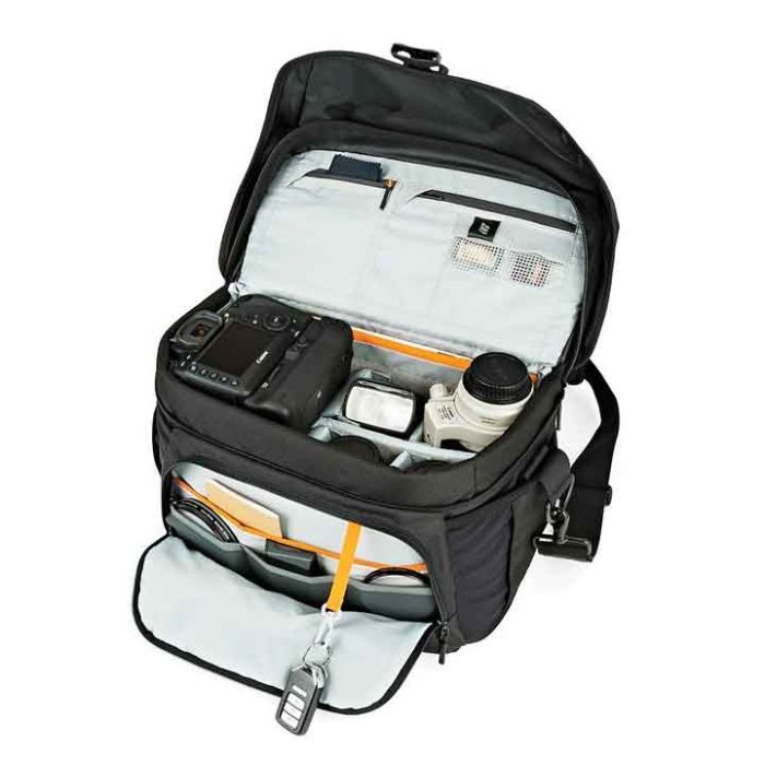 155.55 Lowepro Nova 200 AW II Shoulder Bag Black Buy Cameras Direct Australia